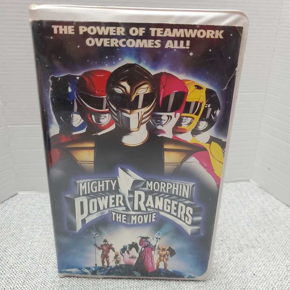 Mighty Morphin Power Rangers The Movie VHS